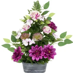 Jardinière orchidée et ficus artificiel < Gifi New