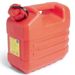 Jerrican spécial hydrocarbure plastique rouge - 10L