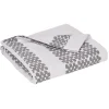Jeté de canapé imprimé frise gris et beige 170 x 250 cm < Gifi New