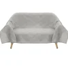 Jeté de canapé tissu uni polycoton 170x250cm (3 modèles)