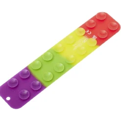 Jeu Anti-Stress bande flexibles avec ventouses multicolore L18,5 cm < Gifi Online