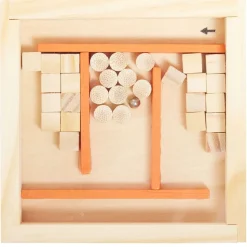 Jeu casse tête en bois - 24 pièces < Gifi Discount