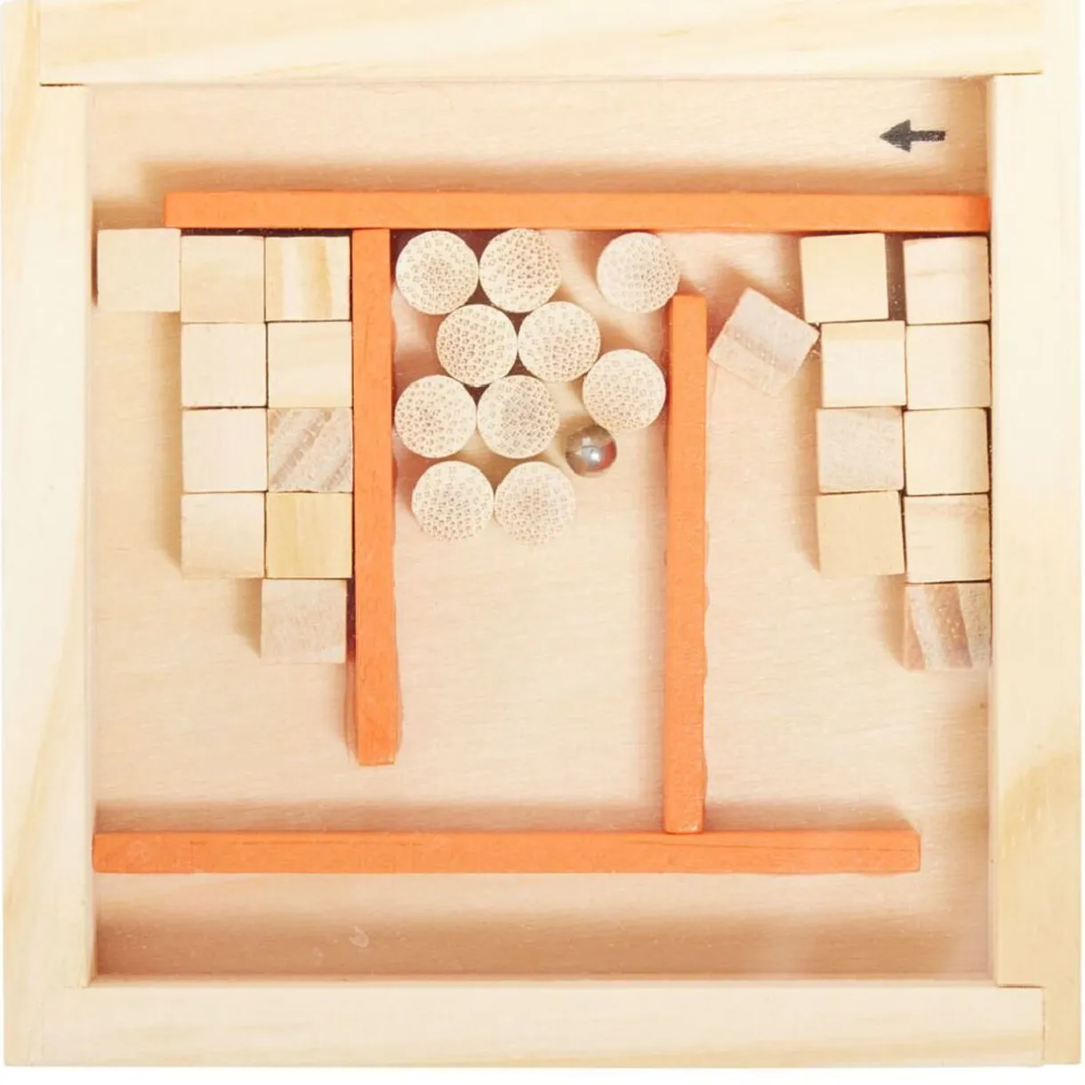 Jeu casse tête en bois - 24 pièces < Gifi Discount