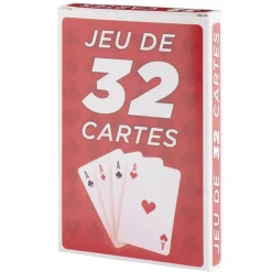 Jeu de cartes Belote x32 (2 modèles) < Gifi Clearance