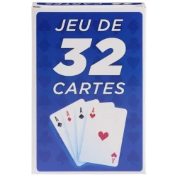 Jeu de cartes Belote x32 (2 modèles) < Gifi Clearance