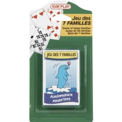 Jeu de cartes Les 7 familles