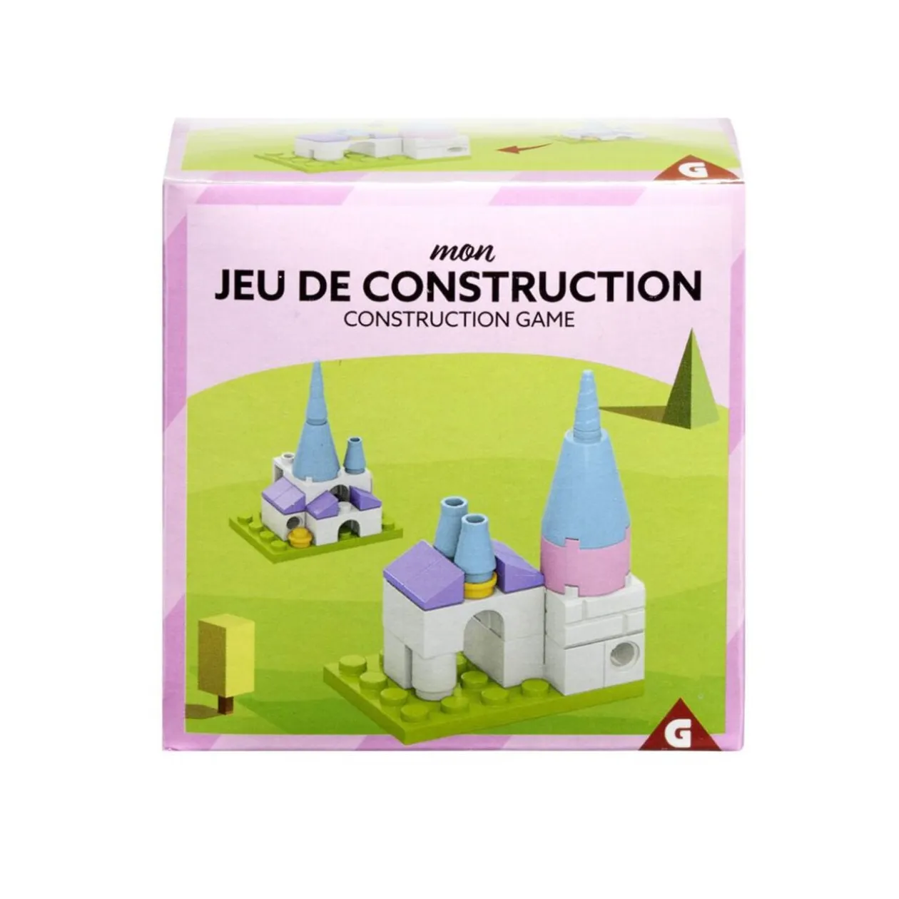 Jeu de construction bloc pour fille ou garçon (4 modèles)