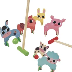Jeu de croquet animaux en bois < Gifi Discount