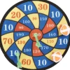 Jeu de fléchette x2 et mini-balles x2 à scratch