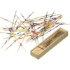 Jeu de mikado dans un coffret bois