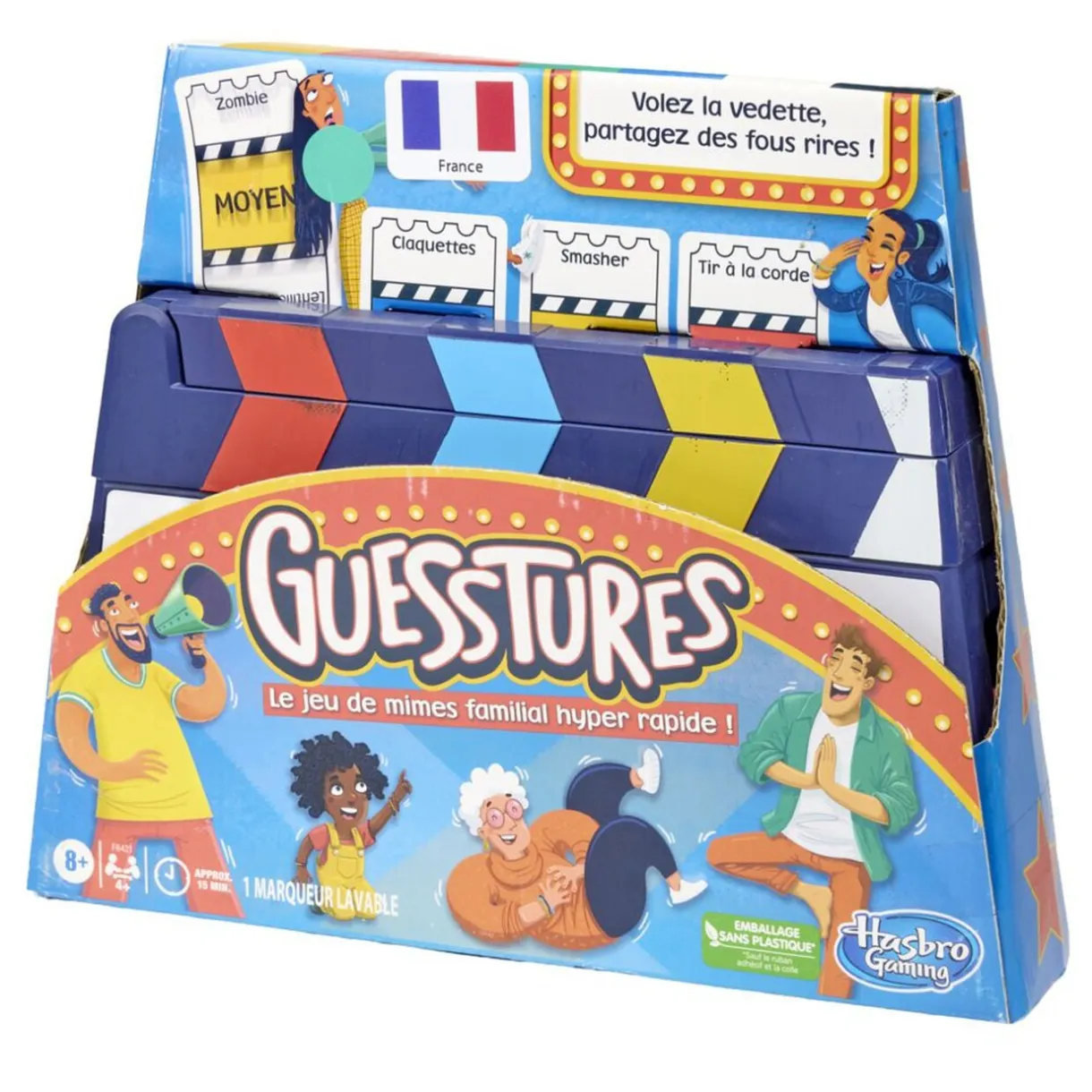 Jeu de mimes familial Guesstures Hasbro < Gifi New