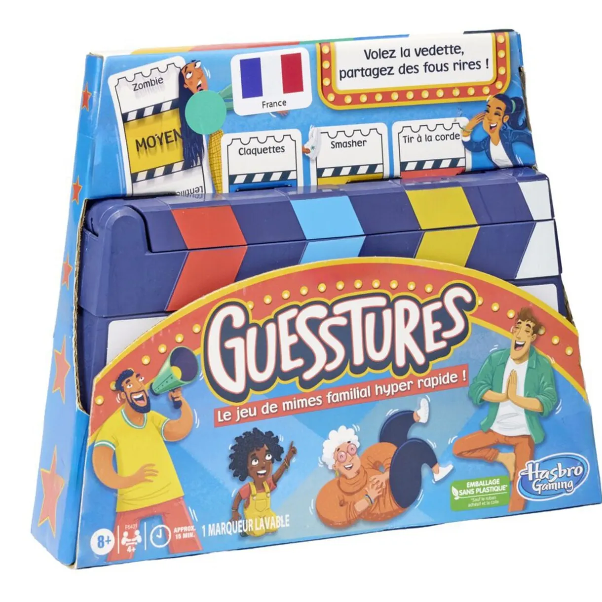 Jeu de mimes familial Guesstures Hasbro < Gifi New