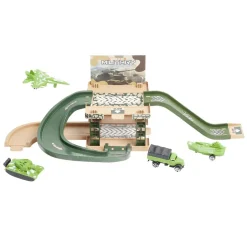 Jeu de parking militaire à construire avec 4 véhicules 19 pièces < Gifi Sale