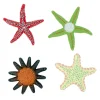 Jeu de plongée lesté étoile de mer x4 plastique (3 modèles) < Gifi Discount