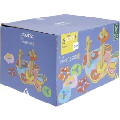 Jeu d'éveil Empil'ô type Montessori en bois
