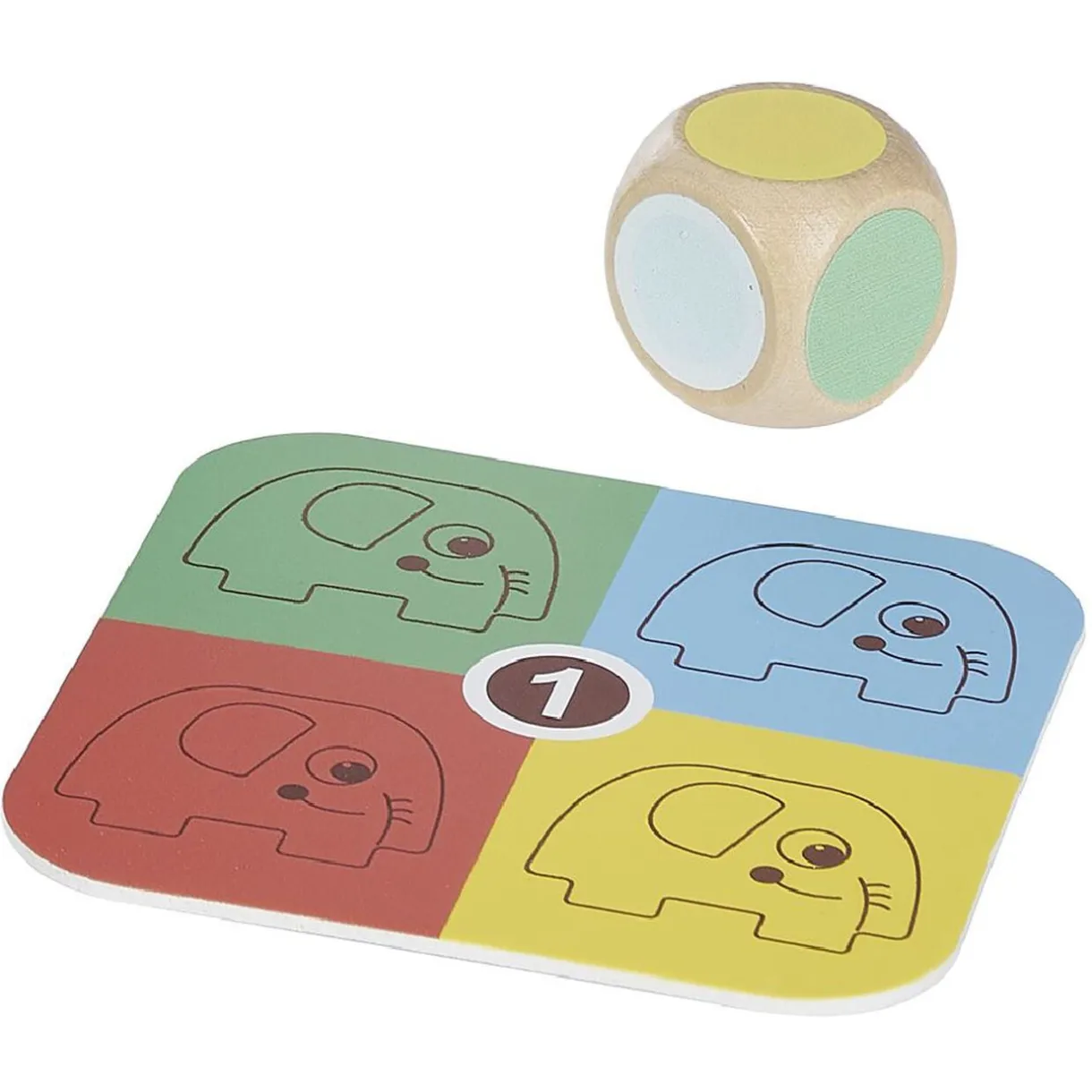 Jeu en bois Éléphant à empiler - 46 pièces < Gifi Discount