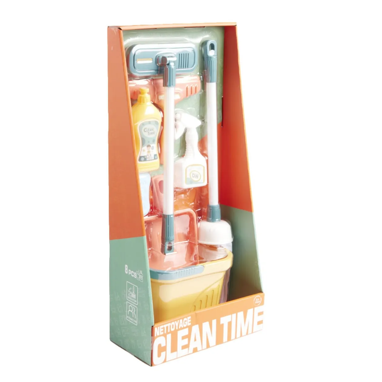 Jeu imitation ménage 8 pièces