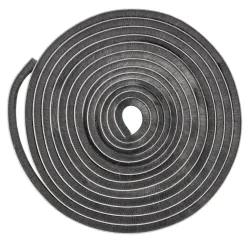Joint brosse adhésif d'isolation pour porte et fenêtre 9mmx6m noir