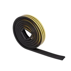 Joint d'isolation adhésif rond pour porte et fenêtre 9mm L7,5m noir < Gifi Sale