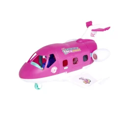 Jouet avion rose avec poupée et accessoires < Gifi New