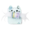 Jouet à plumes pour chat en plastique multicolore L.14cm