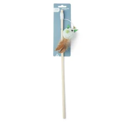 Jouet pour chat canne bois L40cm < Gifi Hot