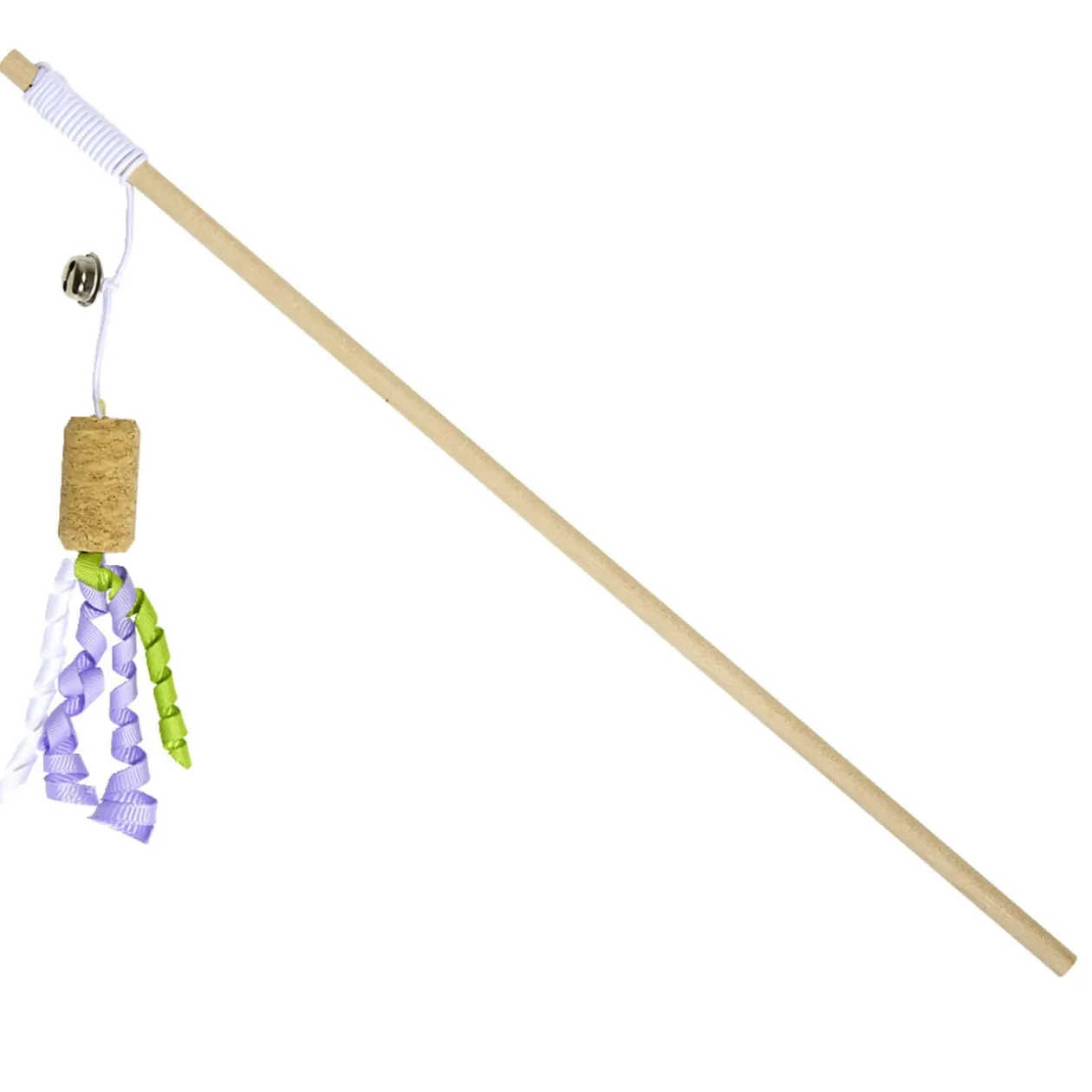 Jouet pour chat canne à pêche souris L40cm