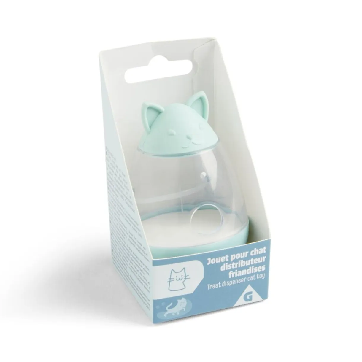 Jouet pour chat distributeur de friandises Ø5,5xH.8,5cm < Gifi Hot