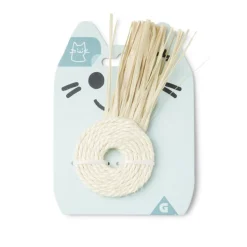 Jouet pour chat raphia rond < Gifi