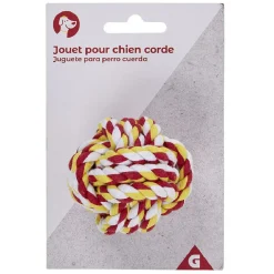 Jouet pour chien Balle en corde Ø12 cm < Gifi Discount