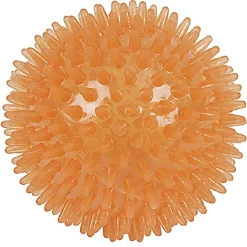 Jouet pour chien balle à picots en plastique Ø8,8cm (2 modèles)