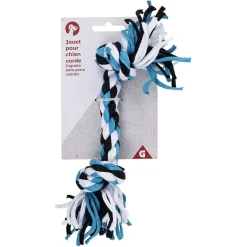 Jouet pour chien Corde à 2 noeuds L.24 cm < Gifi Sale