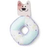 Jouet pour chien en polyester et coton bleu Ø22xH.4 cm < Gifi Sale