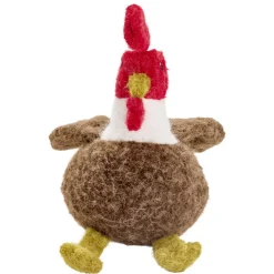 Jouet pour chien peluche fibre poule marron L28cm < Gifi Hot