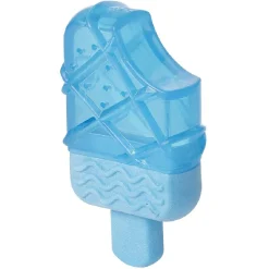 Jouet pour chien rafraîchissant forme glace bleu caoutchouc L13cm