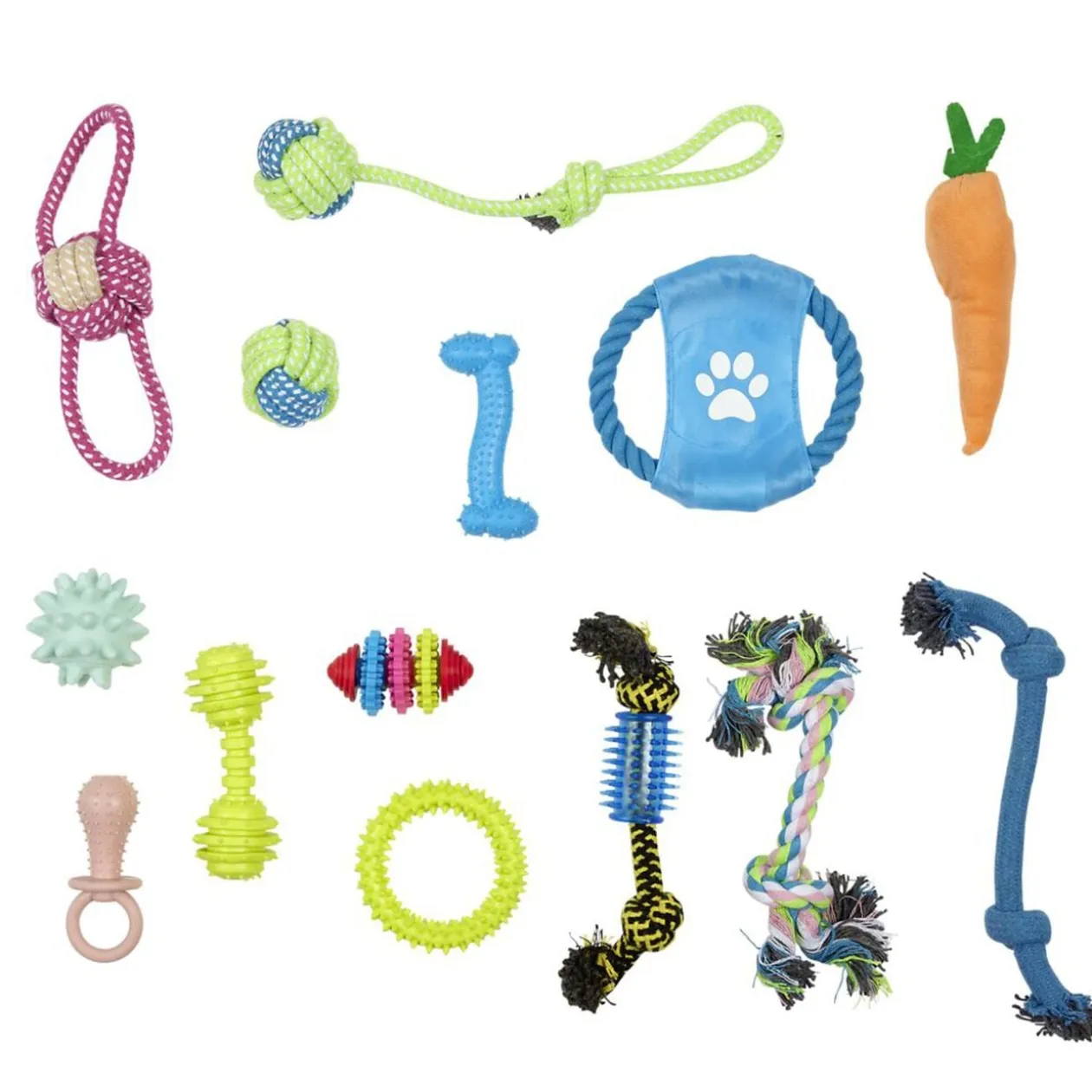 Jouets pour chien 14 pièces