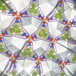 Kaléidoscope en papier et plastique Ø4xH20cm (6 modèles) < Gifi New