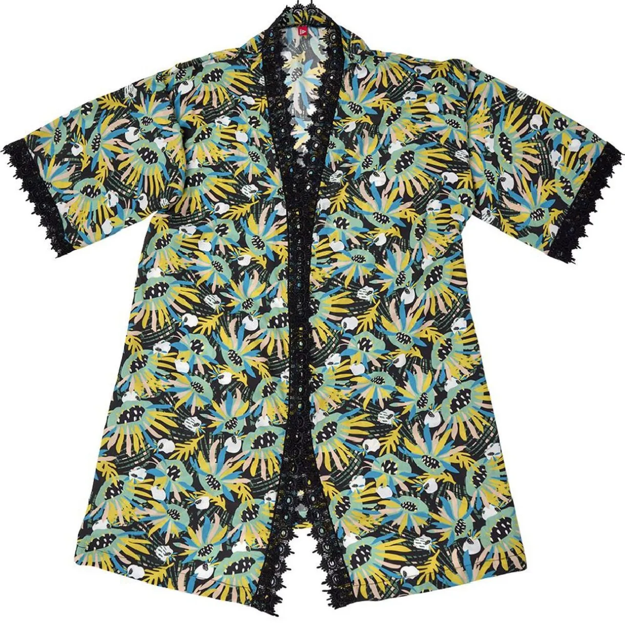 Kimono de plage imprimé estival - Taille unique < Gifi Sale