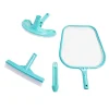 Kit 4 accessoires de nettoyage piscine