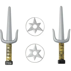 Kit arme de ninja en plastique gris < Gifi Outlet