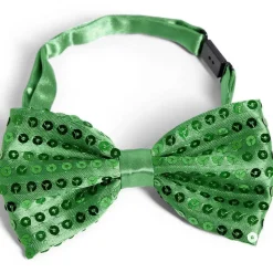 Kit bretelles, lunettes et noeud papillon Saint-Patrick vert