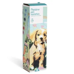 Kit créatif 15 pièces peinture par numéros 21x32cm 3 modèles < Gifi Clearance