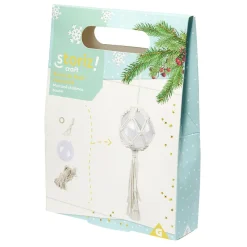 Kit création boule de Noël macramé 1 pièces < Gifi Outlet