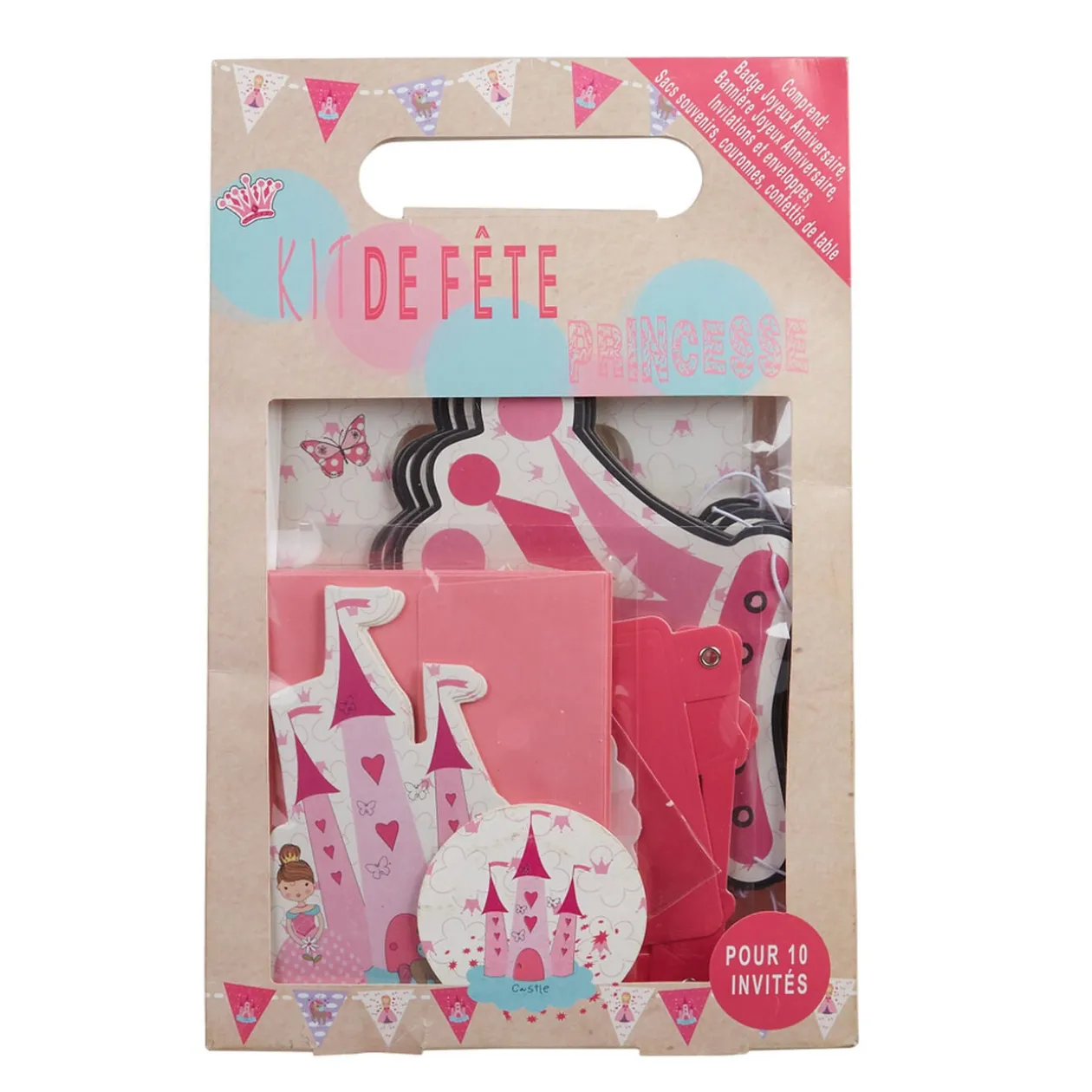 Kit déco anniversaire thème princesse
