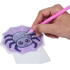 Kit décoration Halloween broderie diamant lumineux