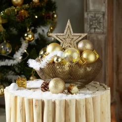 Kit décoration pour Sapin de Noël Doré x40