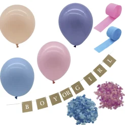 Kit décoration révélation naissance 19 pièces < Gifi Discount