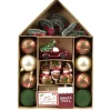 Kit décoration sapin de Noël traditionnel rouge et vert 20 pièces