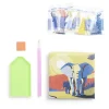Kit de broderie diamant 20x20cm - 3 modèles < Gifi New