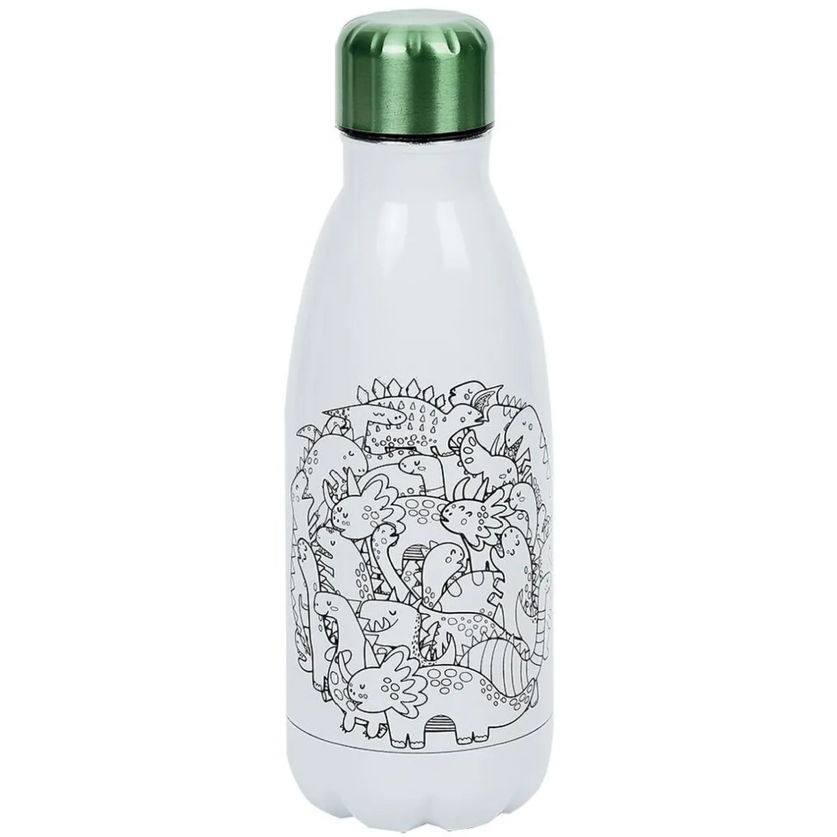Kit gourde isotherme 350mL à colorier avec 6 marqueurs < Gifi Outlet
